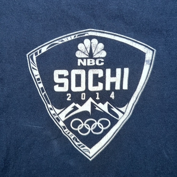 Other - Men’s 2014 Olympic navy NBC Sochi T-shirt XL